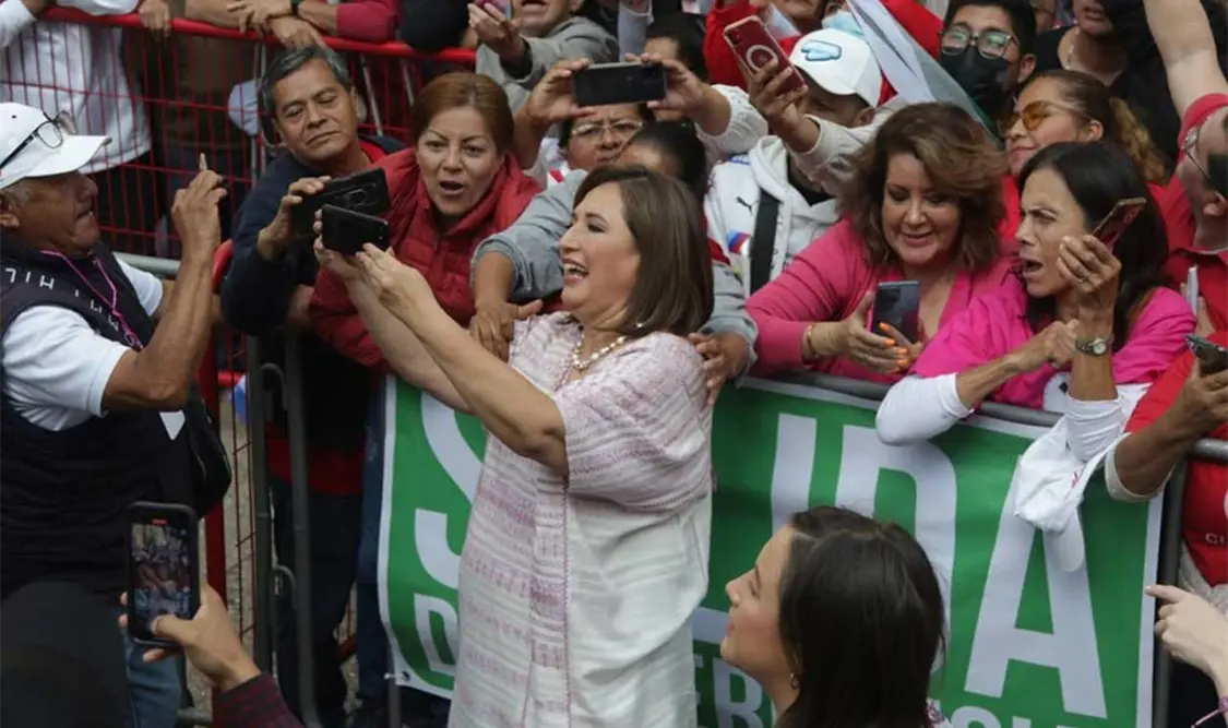 Xóchitl Gálvez Ruiz reafirmó que nadie puede quitar los programas sociales porque son un derecho constitucional. Cortesía