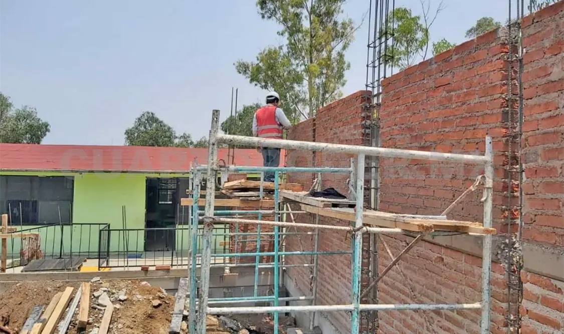 Los espacios educativos intervenidos se traducen en escuelas, baños, direcciones o laboratorios. Diego Pérez / CP
