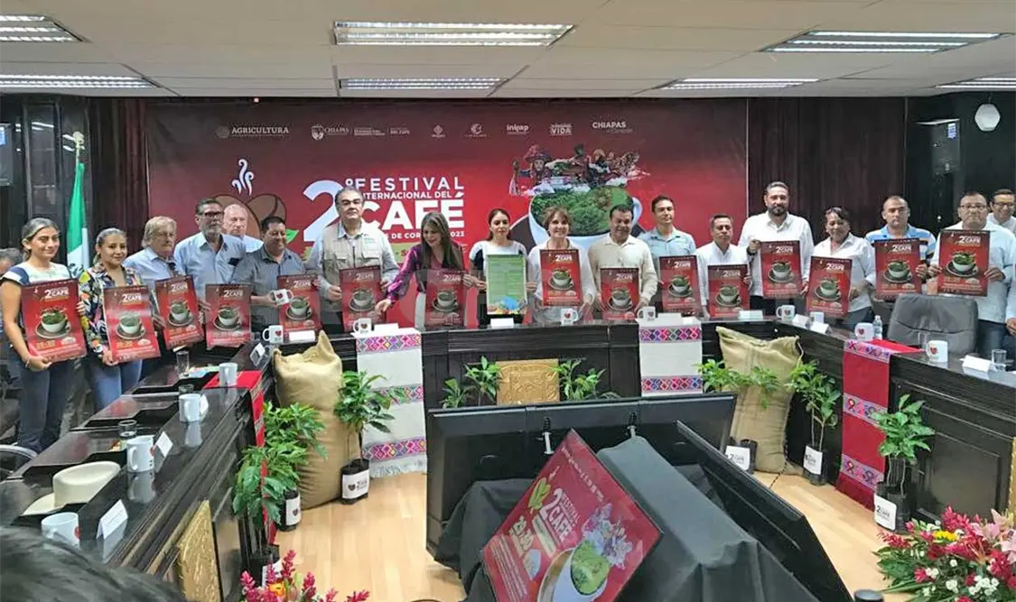 Se trata de uno de los eventos más importantes de Chiapas, el cual apunta para seguir posicionando el café local a nivel internacional. Ramón García / CP