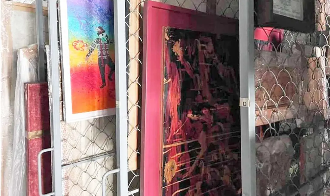 Estado actual del acervo del Museo de Arte Contemporáneo de Oaxaca. Cortesía