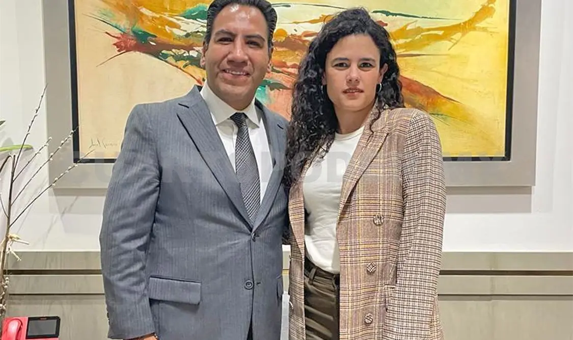 Eduardo Ramírez se reúne con Luisa Alcalde