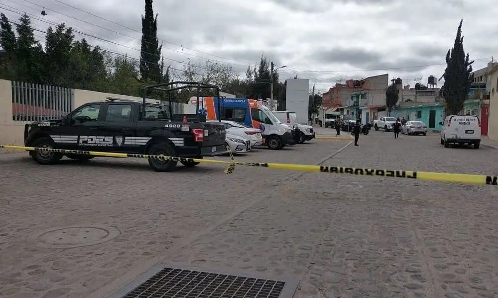 Los hechos ocurrieron en una primaria de la comunidad San Isidro Miranda, en el municipio de El Marqués. Cortesía