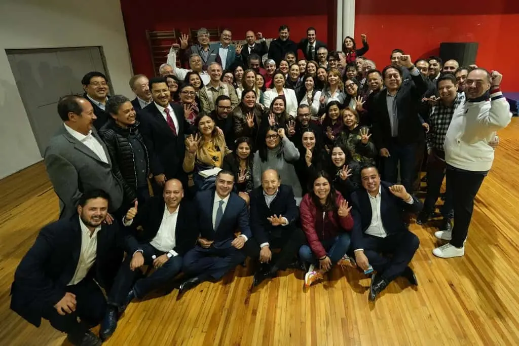 La virtual candidata presidencial de Morena, Claudia Sheinbaum, se reunió con líderes estatales para definir su agenda de trabajo rumbo a la elección de 2024.