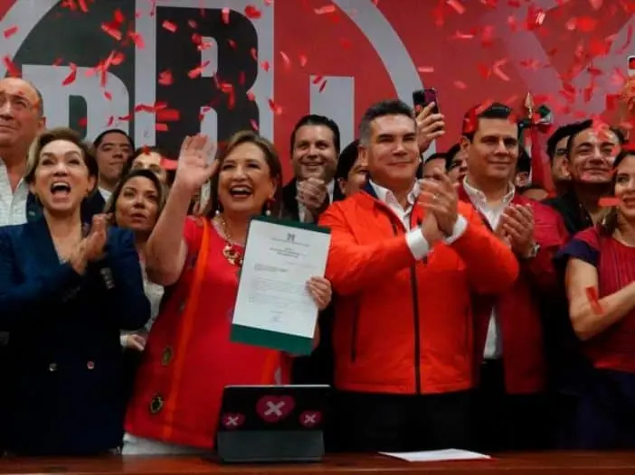 Xóchitl Gálvez hizo un llamado a la unidad del país. Cortesía
