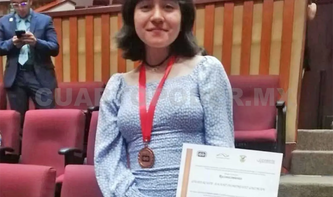 Destaca estudiante en olimpiada de biología