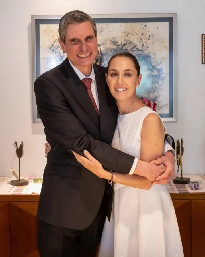 Claudia Sheinbaum y Jesús María Tarriba contraen matrimonio en ceremonia íntima