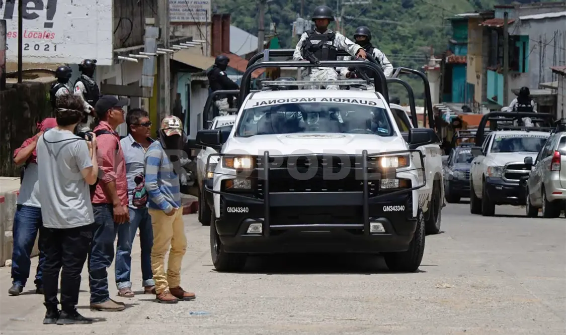 GN registra más de 500 accidentes en Chiapas