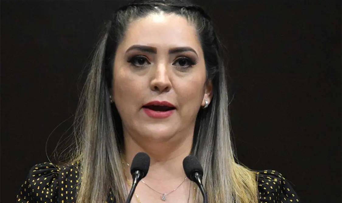 Diputada ecologista, Valeria Santiago Barrientos. Cortesía