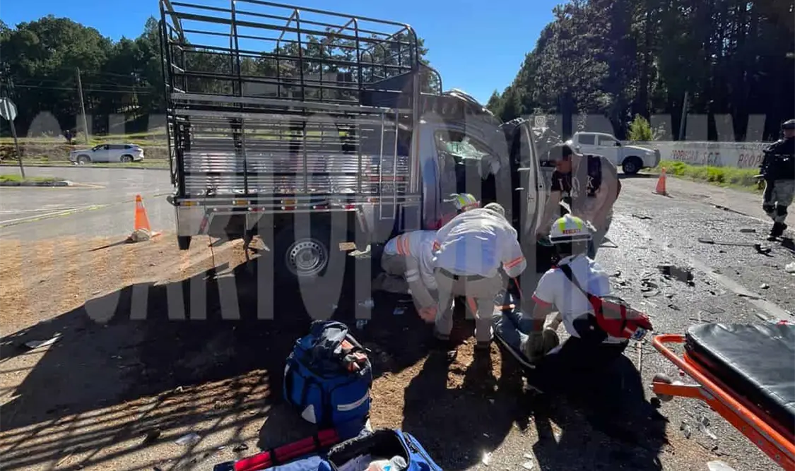Un muerto y cuatro heridos tras choque en San Cristóbal