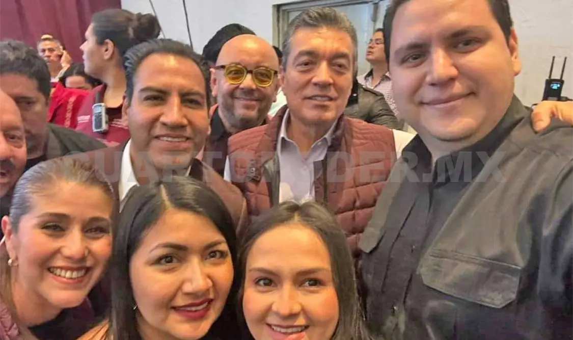 Acompaña Carlos Molina a Claudia Sheinbaum