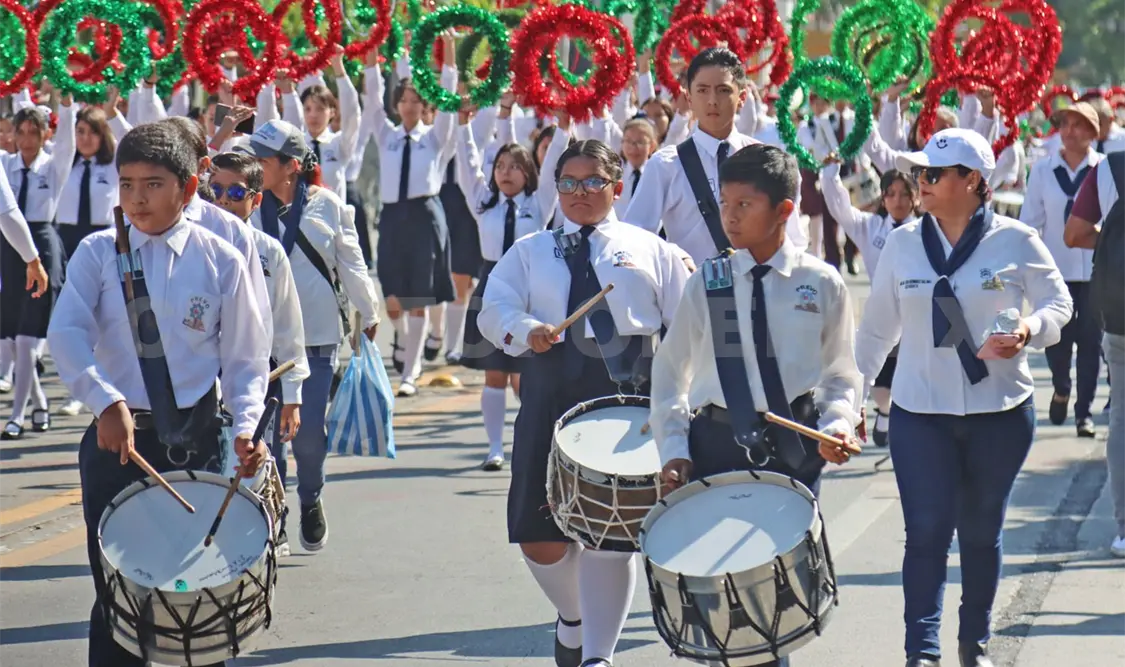 Desfile por aniversario de la Revolución Mexicana
