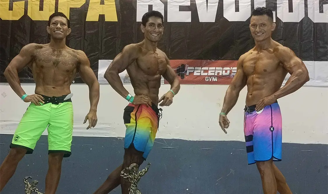 Gran actuación en el Campeonato de Fisicoconstructivismo y Fitness Copa Revolución 2023, en Tabasco. Cortesía
