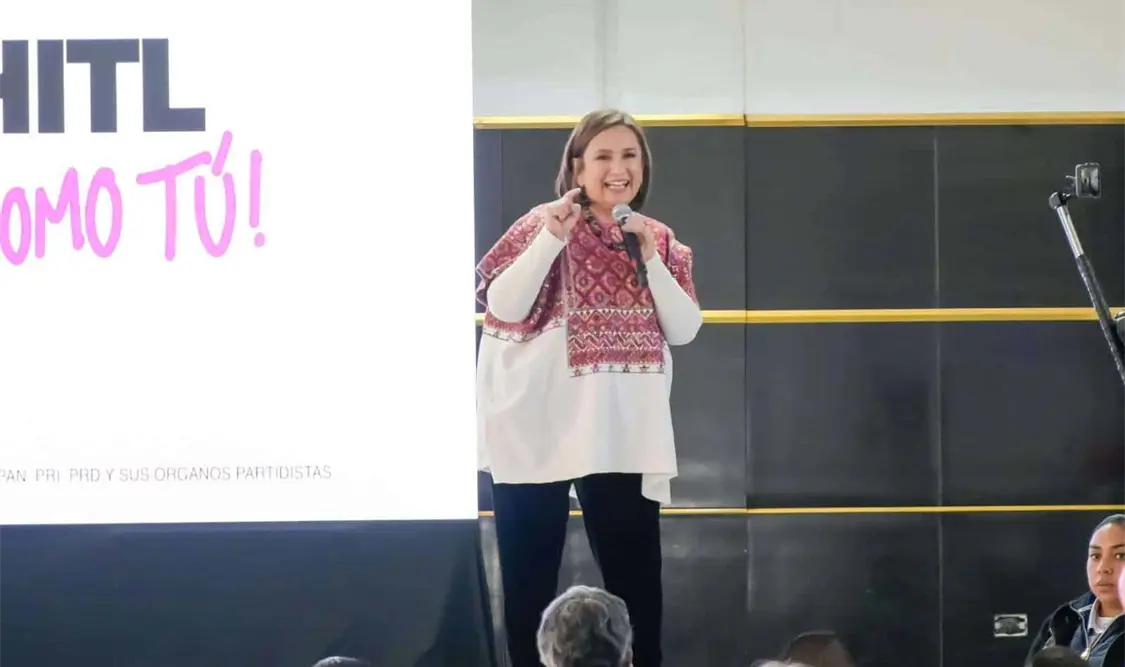 La precandidata Gálvez Ruiz criticó a su contrincante de Morena. El Universal