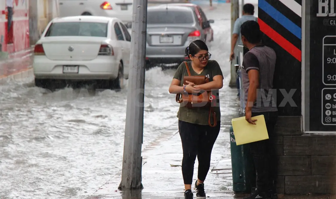 Continuarán lluvias torrenciales para regiones del estado