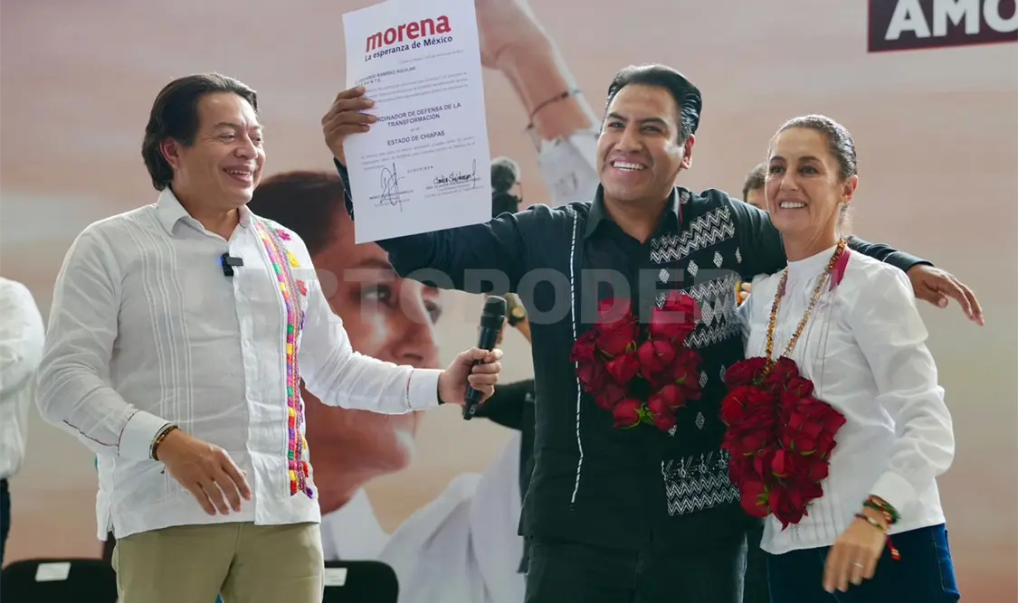 Acreditan a ERA como coordinador de la 4T