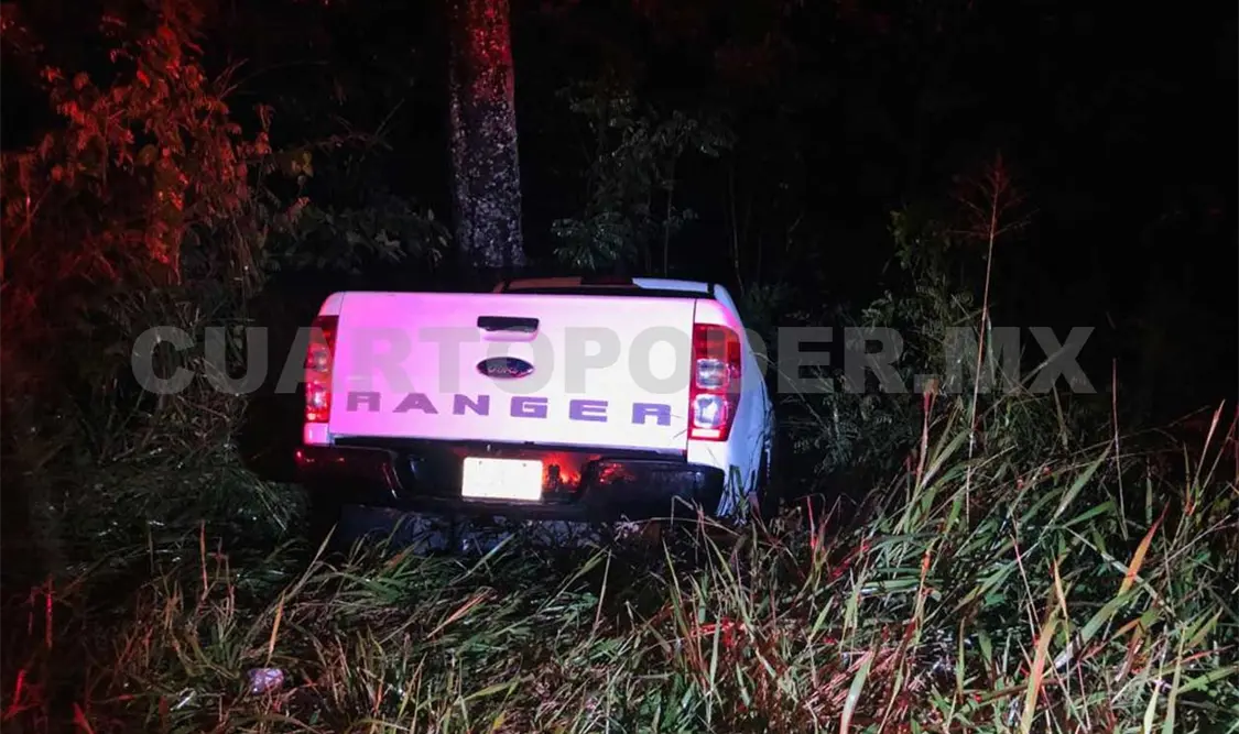 Por evitar un accidente casi acaba en barranco
