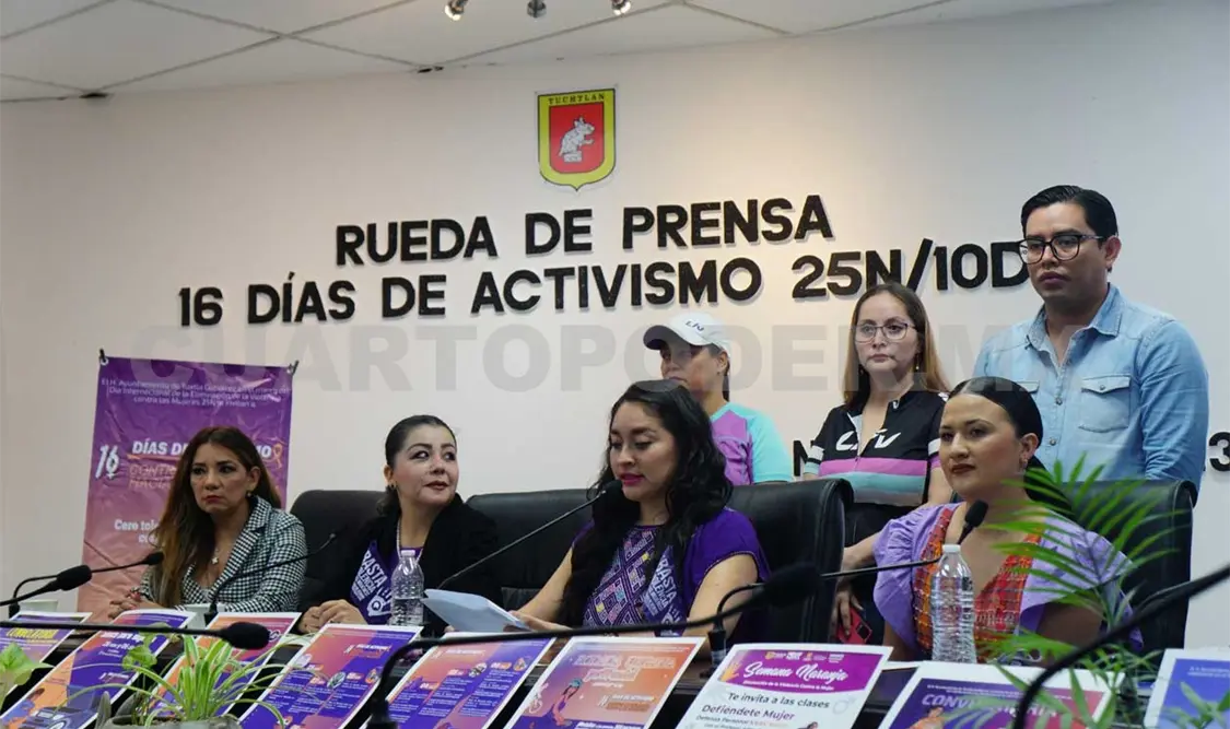 Inicia jornada contra la violencia hacia la mujer