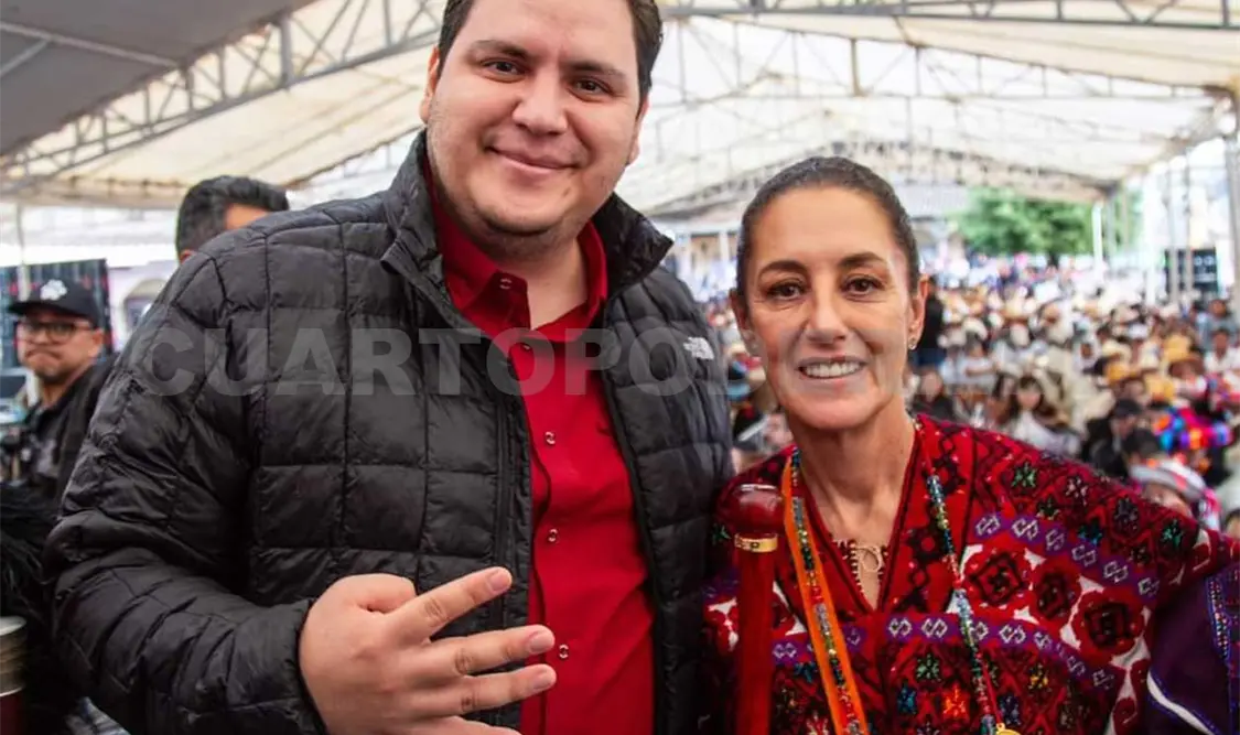 Visita de Claudia nos fortalece: Carlos Molina
