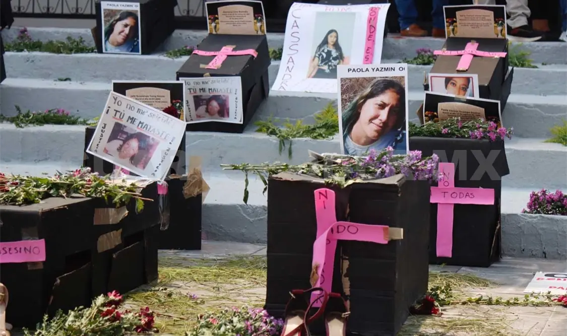 Documenta colectivo siete feminicidios en el mes