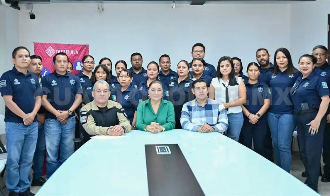 Capacitan a personal operativo de seguridad