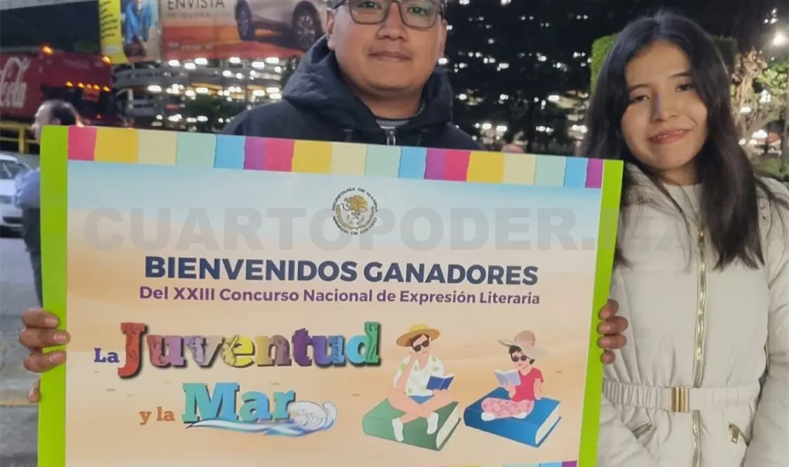Estudiante gana concurso convocado por la Semar