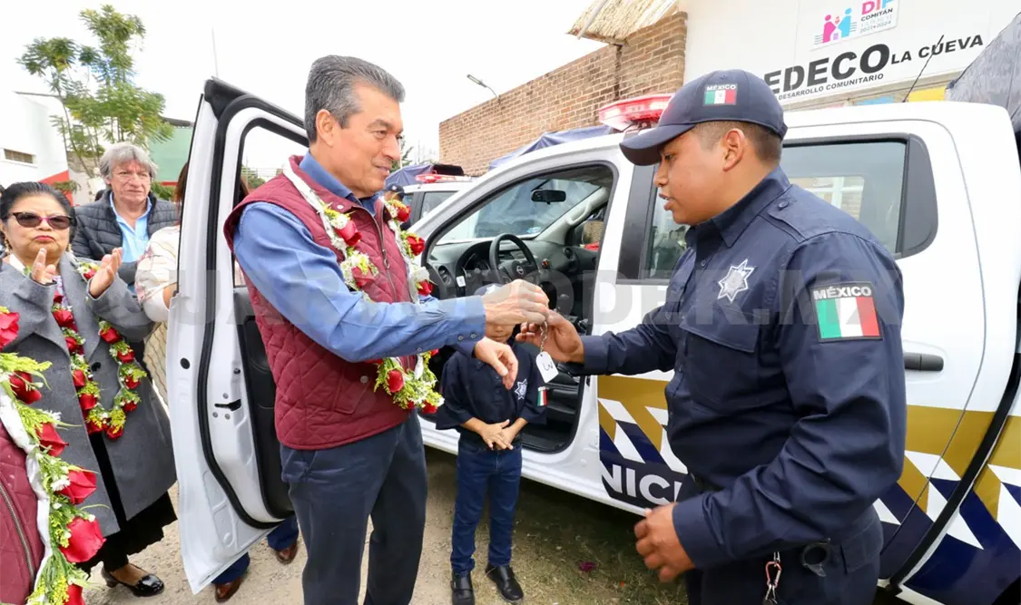 Fortalece REC la seguridad en regiones de la entidad