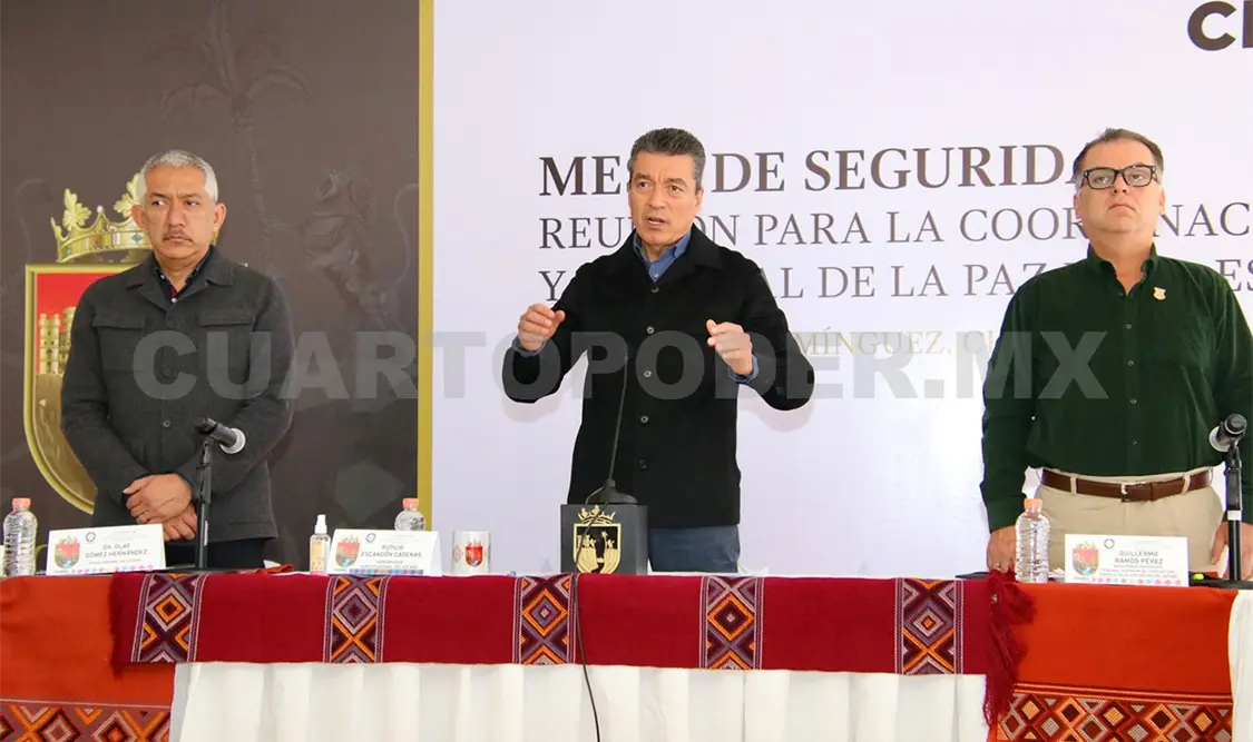 Escandón reitera el llamado a prever medidas por frente frío