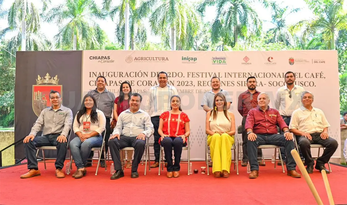 Celebran segundo Festival del Café Chiapas de Corazón