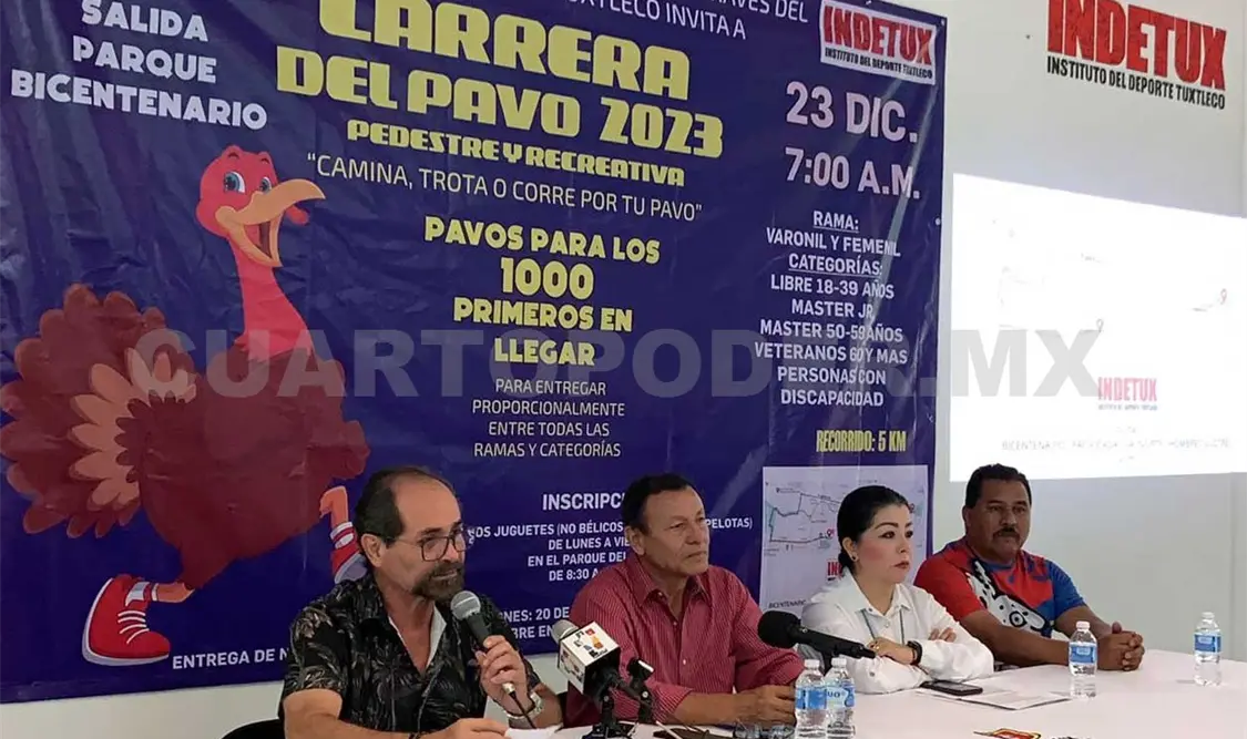 Anuncian la Carrera del Pavo 2023