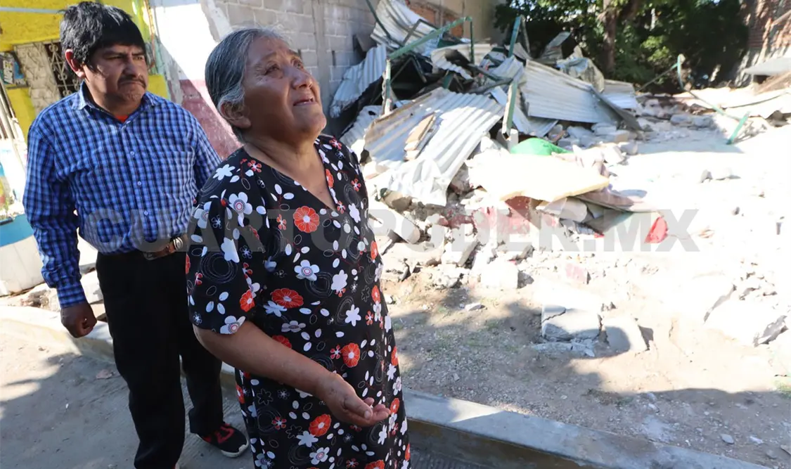 Por deuda, dejan sin casa a madre de familia