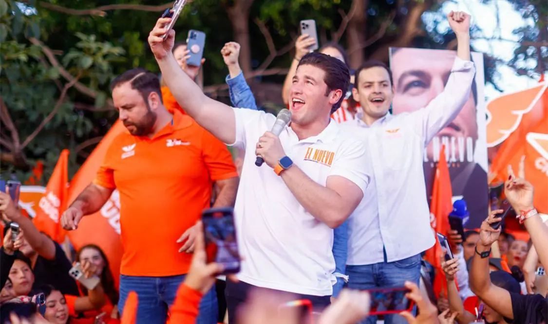 Oficializa Samuel García que se baja de campaña