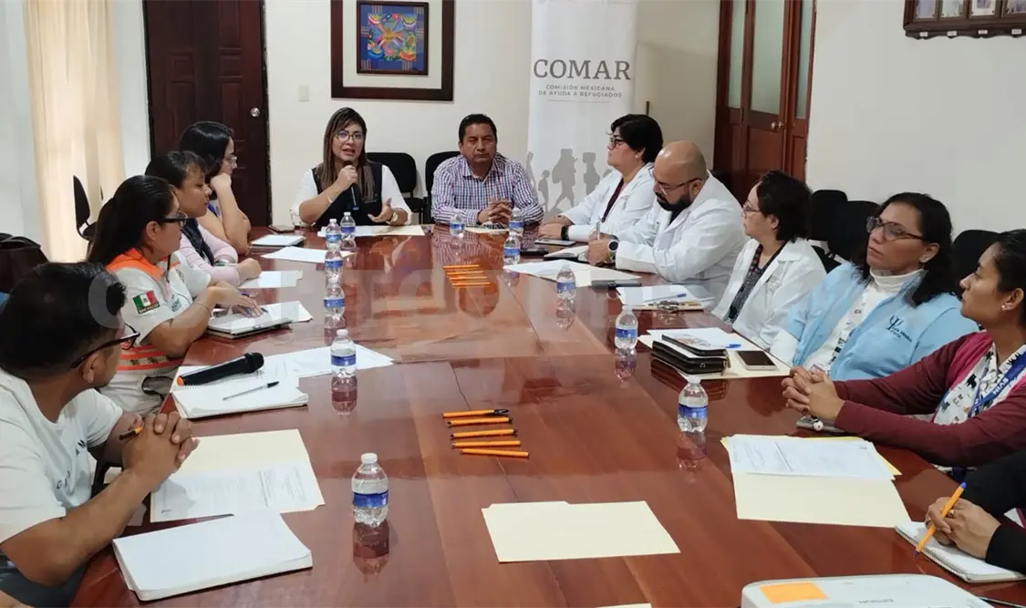 Trabajan en el acceso a la salud para refugiados