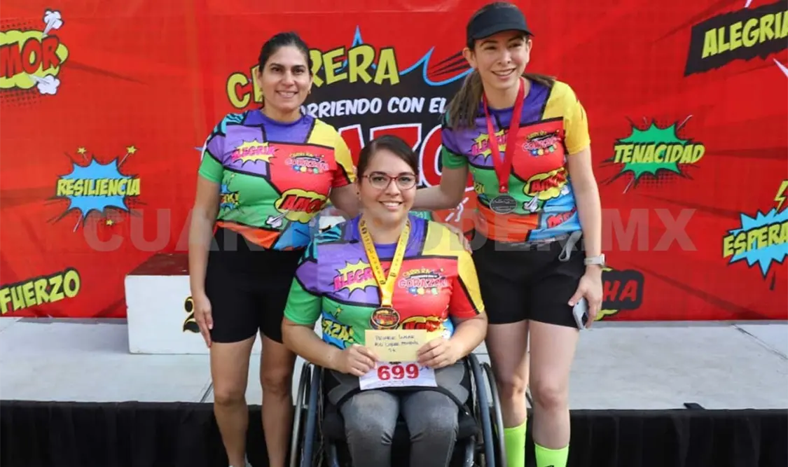 Corredores regalaron cientos de sonrisas