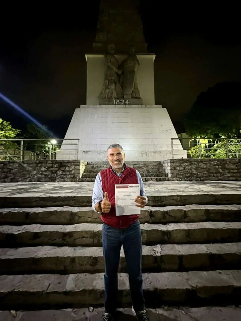 Angel Torres se registra para ser el candidato de Morena rumbo a las elecciones 2024