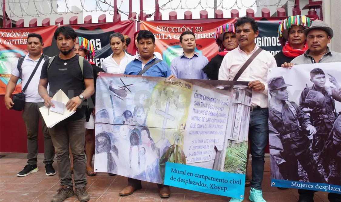 Denuncian intimidación para desistir de amparo