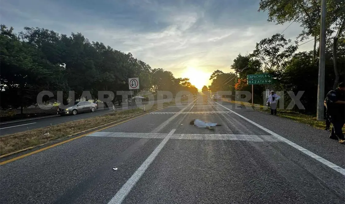 Fallece una mujer atropellada en la carretera Costera