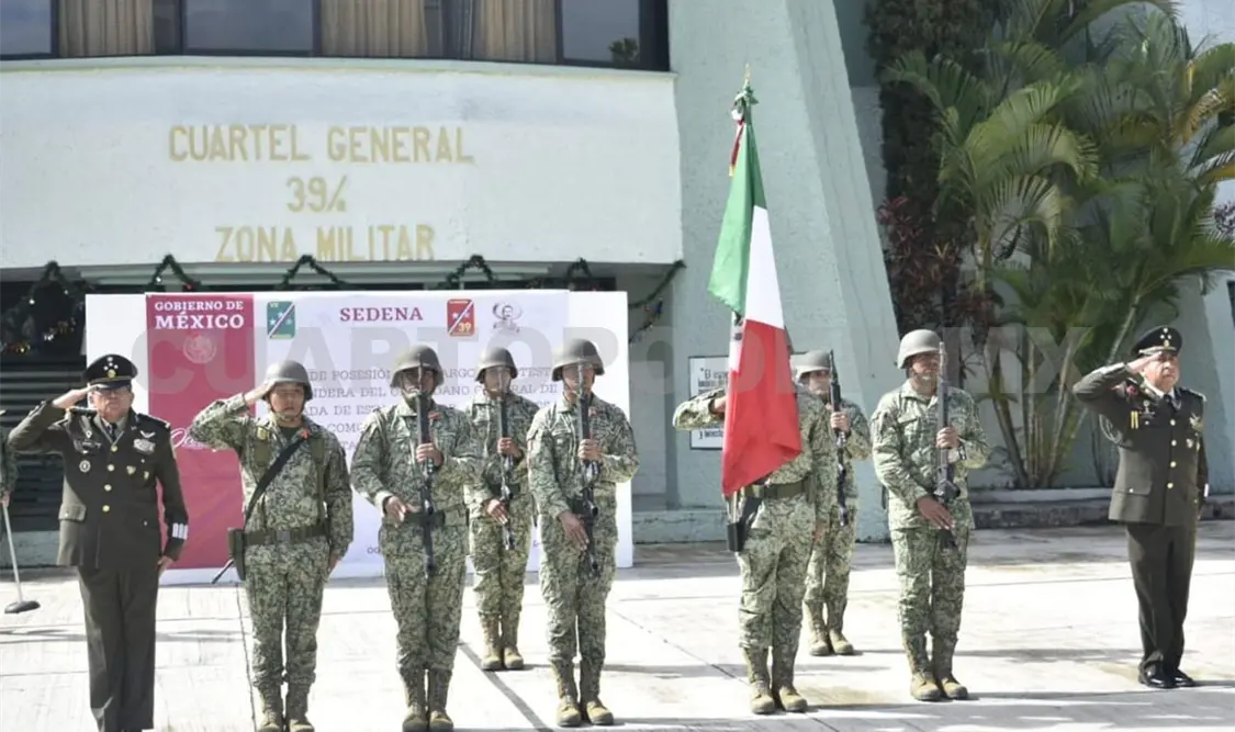 Toma posesión nuevo comandante de la 39 Zona Militar