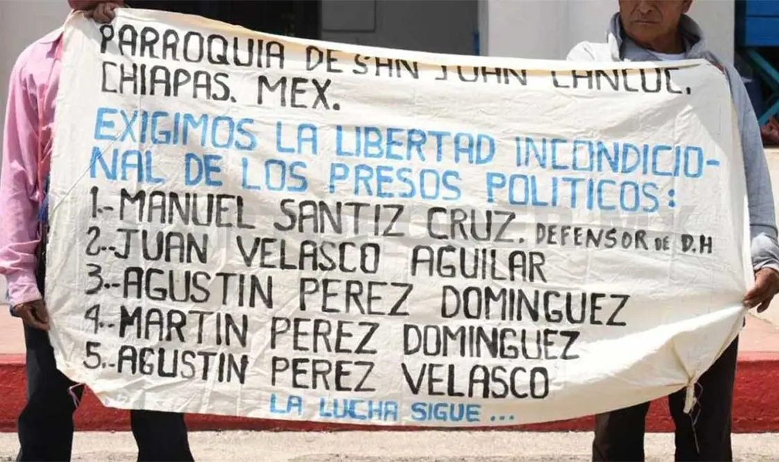 Privados de su libertad piden por la paz