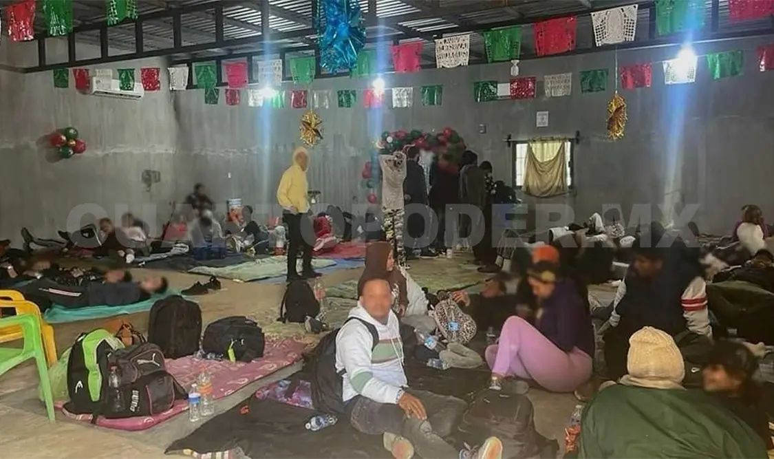 Rescatan a 155 migrantes en una casa de seguridad