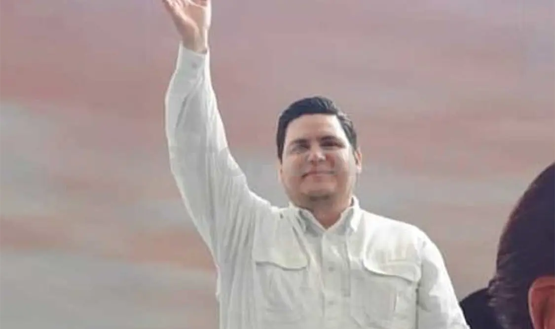 Carlos Molina, dirigente estatal de Morena. Cortesía
