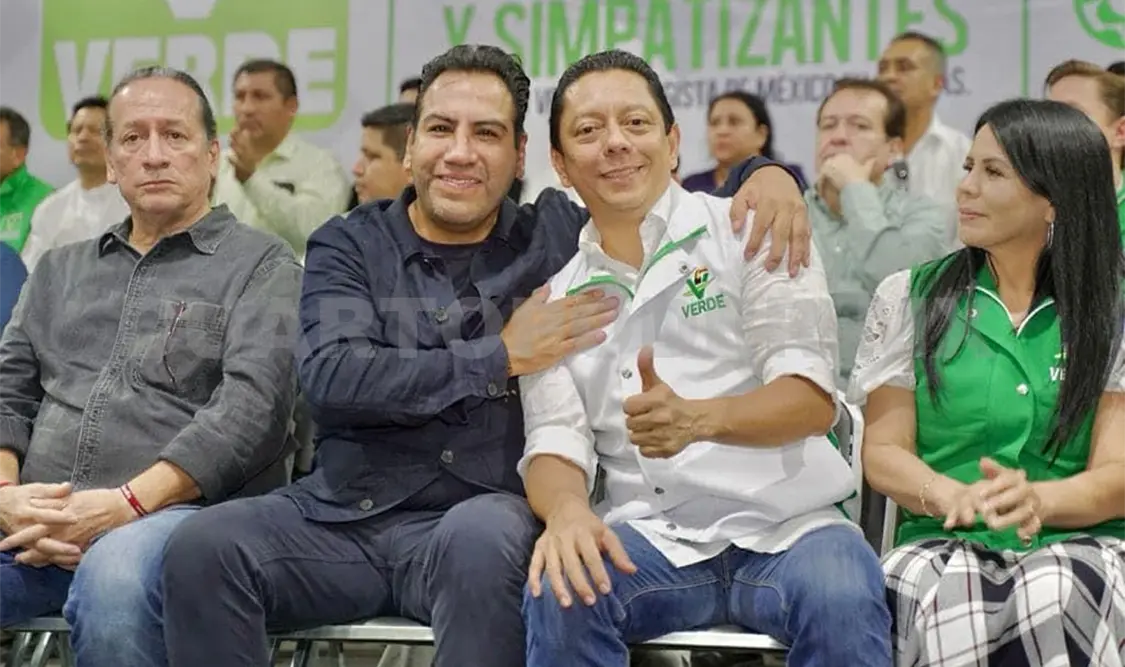 El PVEM apoya la 4T: Llaven Abarca