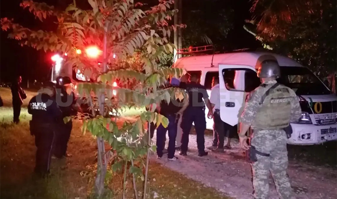 Transportista es atacado a balazos en Agua Fría