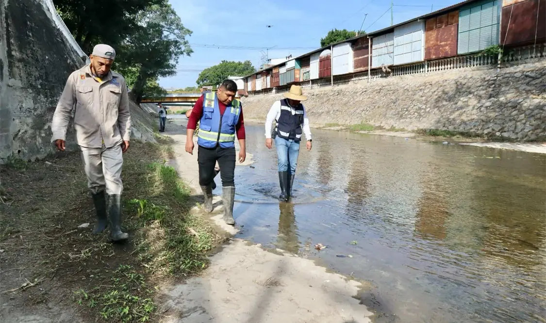 SMAPA realiza monitoreo para el control de la calidad del agua del río Sabinal