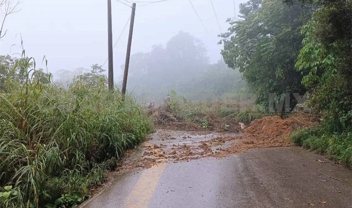Lluvias en zona Norte provocan deslizamientos
