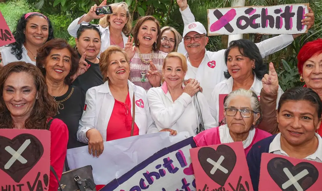 Pensión a adultos es del PRD: Xóchitl Gálvez