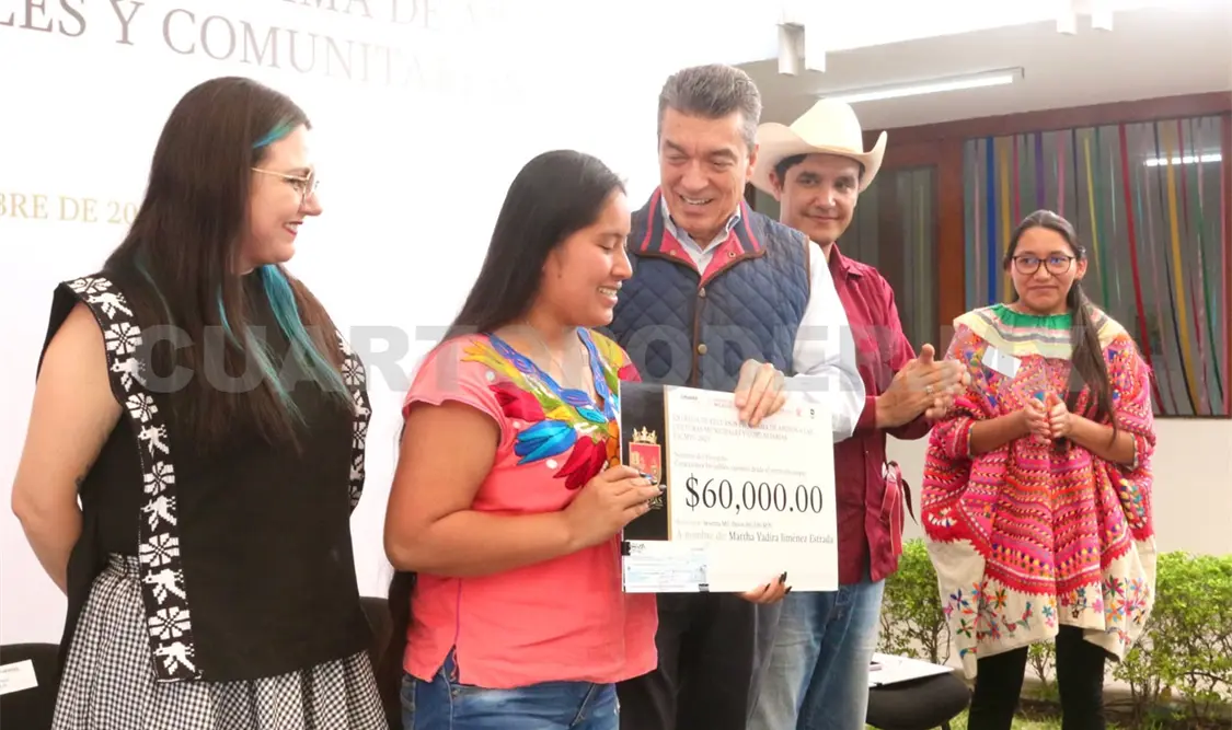 Encabeza REC entrega de recursos del PACMyC