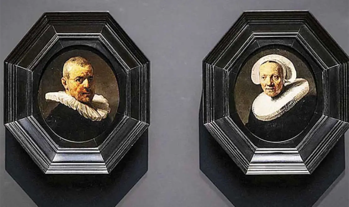 Los retratos fueron adquiridos por la familia Holterman en una subasta, por más de 11 millones de libras. Cortesía