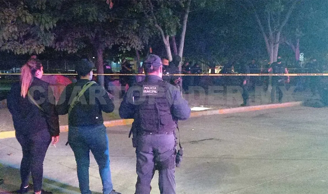 En balacera pierden la vida dos personas