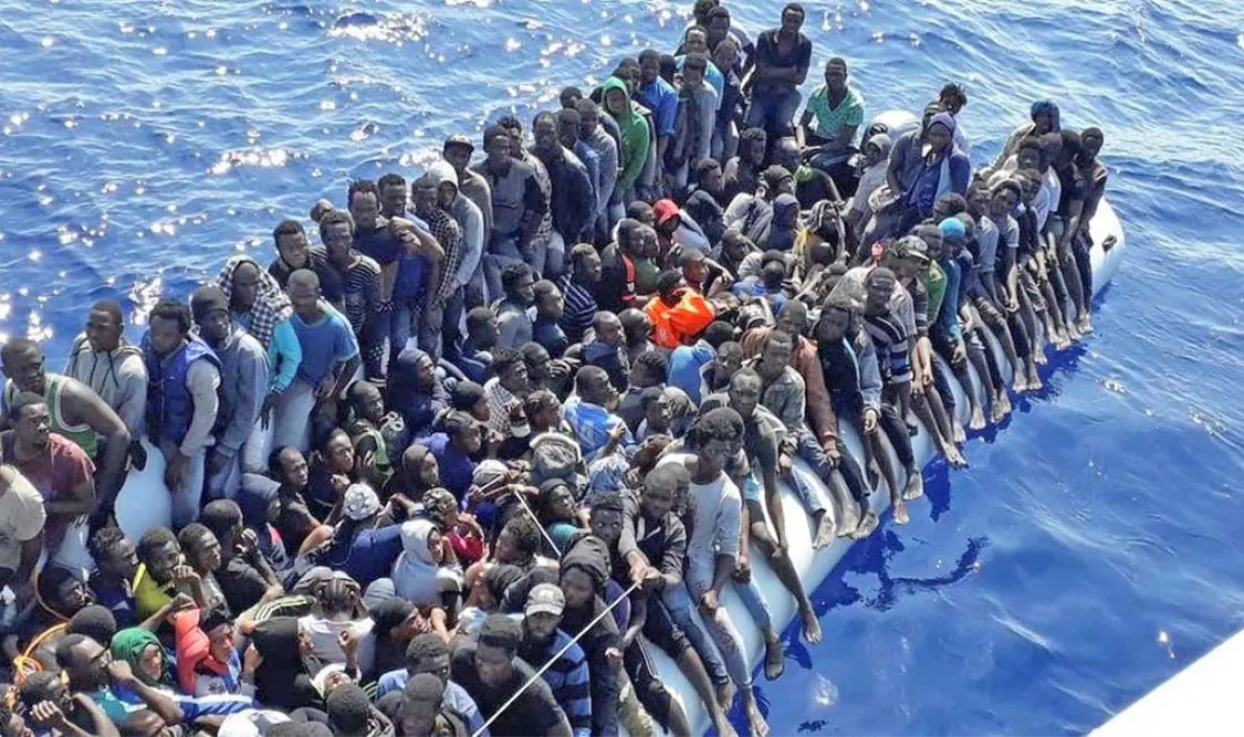 Libia es junto a Túnez el principal punto de partida en la ruta migratoria. Cortesía