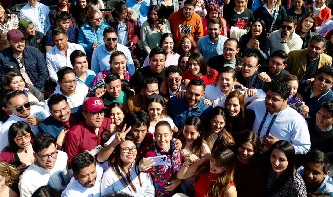 Sheinbaum presenta “Jóvenes por la Transformación”